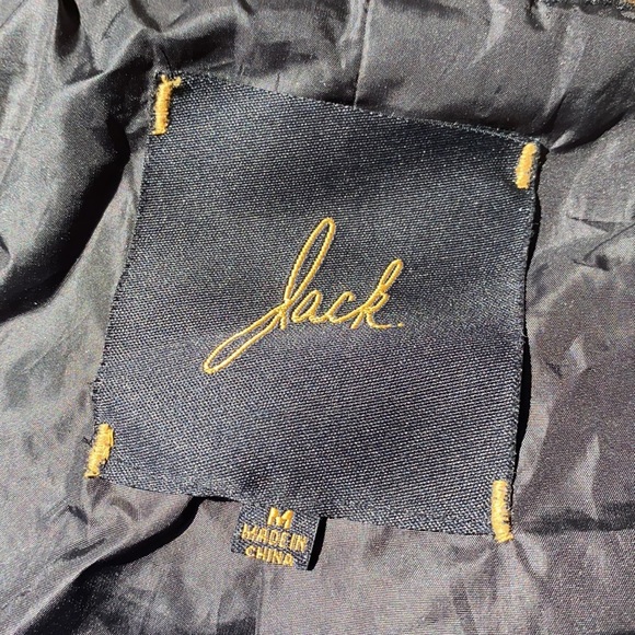 Jack Yellow/Black Plaid ButtonUp Jacket Lined Coat - Picture 5 of 6